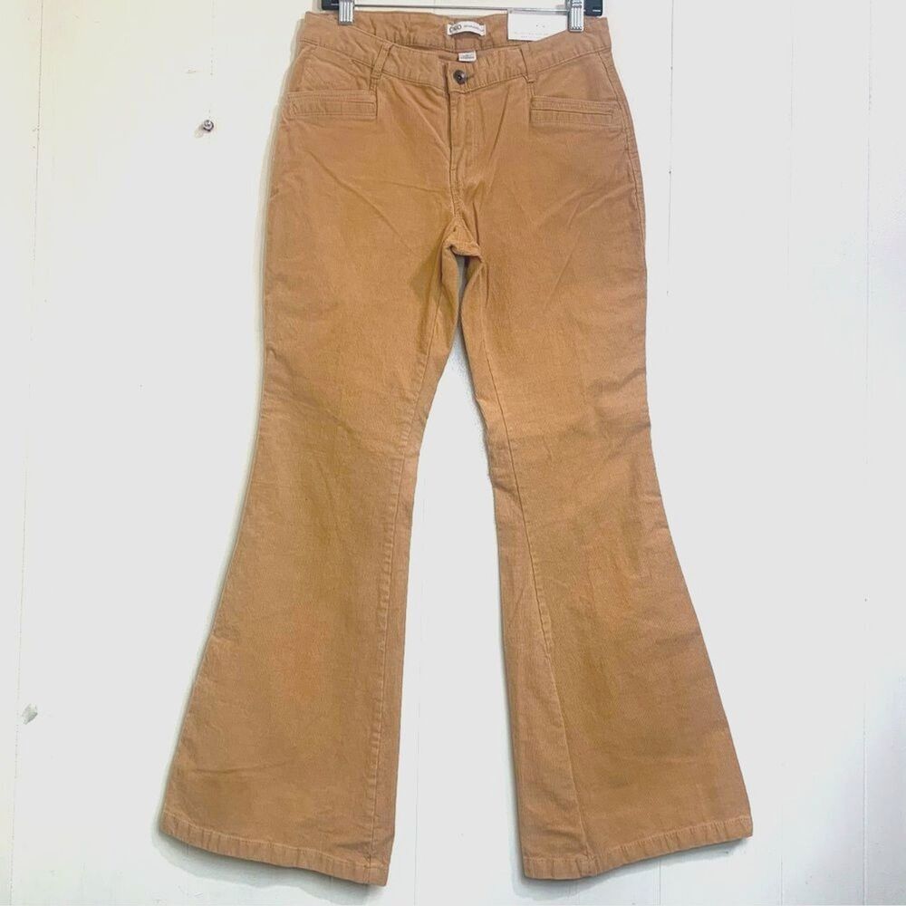 CATO New Flare Pants Size 8 Cato Corduroy Low Rise Flare Pants Jeans Y2K